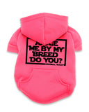 Judge Me By My Breed Dog Hoodie