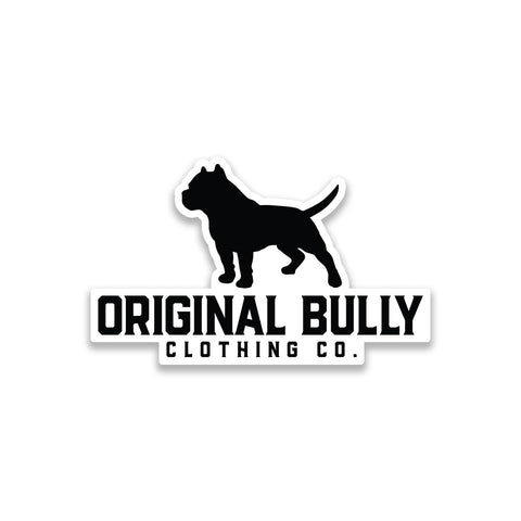 Original Bully Logo Decal – Original Bully Clothing Company