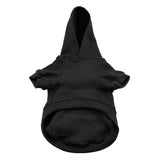 original bully black dog hoodie front